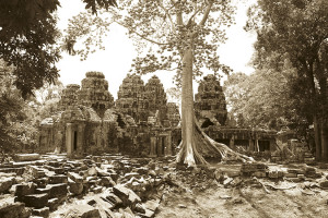 Papier peint Temple d'Angkor